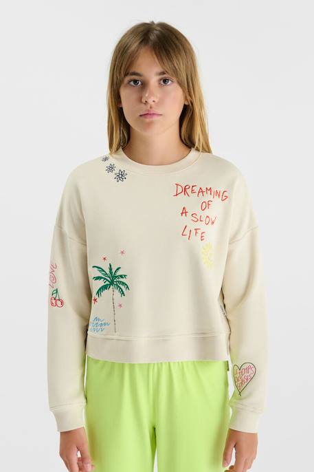 Fille-Sweat-shirt upagi