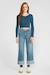 Jeans droite regular large, longueur 34 Blue 2 - vertbaudet enfant 