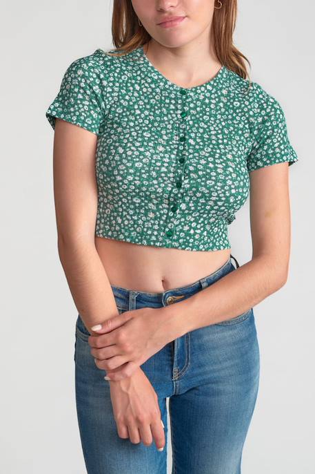 Fille-T-shirt, sous-pull-Tee-shirt siloegi