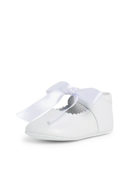 Chaussures à ruban pour cérémonies Blanc 2 - vertbaudet enfant 