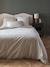 Housse de couette percale de coton 'coutil' Rayure bico bleu 3 - vertbaudet enfant 
