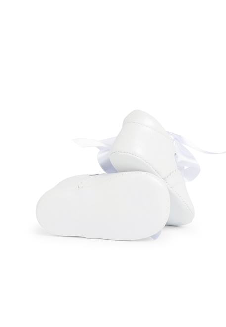 Chaussures à ruban pour cérémonies Blanc 3 - vertbaudet enfant 