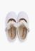 Chaussures babies cérémonie brazalet à fleurs Beige+Blanc 11 - vertbaudet enfant 