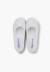 Ballerines de cérémonie en lin pour fille Blanc+Bleu marine+Écru 5 - vertbaudet enfant 