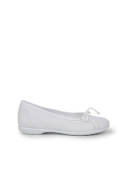 Chaussures-Ballerines de cérémonie en lin pour fille