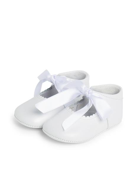 Chaussures à ruban pour cérémonies Blanc 4 - vertbaudet enfant 