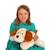 Peluche chien allongé Douceur 50 cm Beige 5 - vertbaudet enfant 