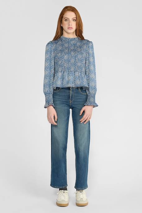 Jeans droite pulp slim, longueur 34 Blue 2 - vertbaudet enfant 