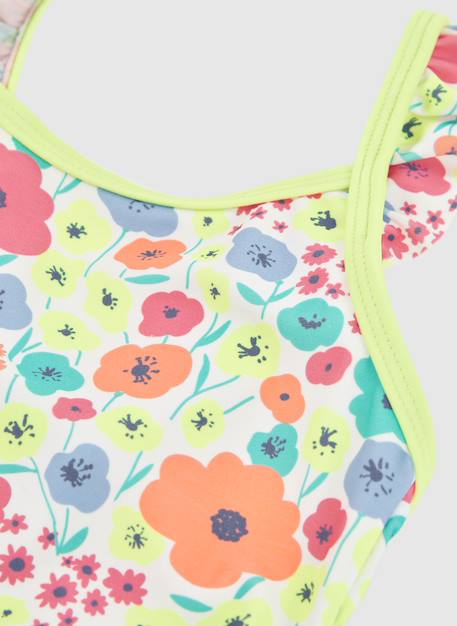 Maillot de bain pour fille imprimé fleurs Multicolore 3 - vertbaudet enfant 