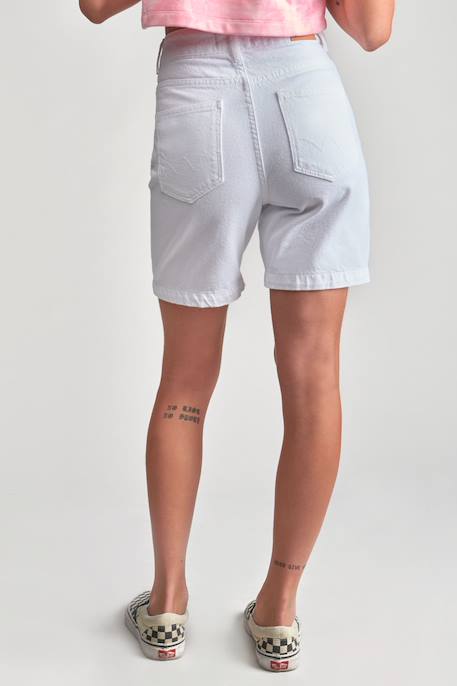 Bermuda short en jeans thilo White 4 - vertbaudet enfant 