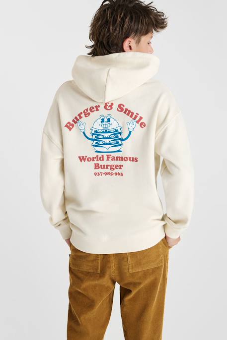 Sweat-shirt capuche louibo Wax 4 - vertbaudet enfant 