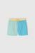 Maillot de bain en tissu recyclé à rayures Blanc 1 - vertbaudet enfant 