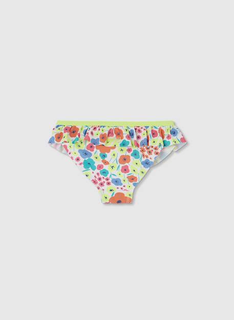 Maillot de bain fille imprimé fleurs Multicolore 2 - vertbaudet enfant 