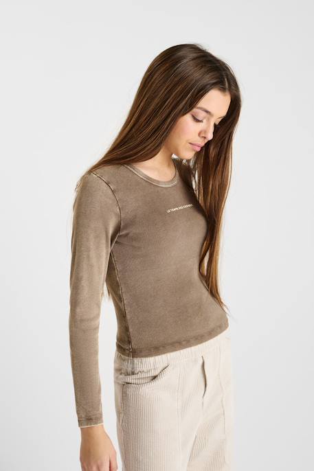 Tee-shirt albingi Kaki 3 - vertbaudet enfant 