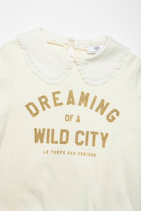 Sweat-shirt hollygi Antic white 3 - vertbaudet enfant 