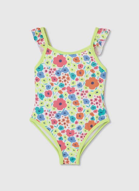 Fille-Maillot de bain-Maillot une pièce-Maillot de bain pour fille imprimé fleurs