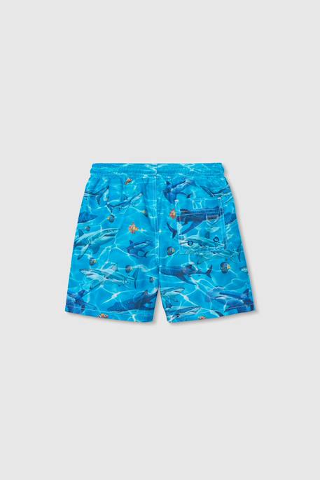 Maillot de bain enfant en tissu recyclé Bleu 2 - vertbaudet enfant 