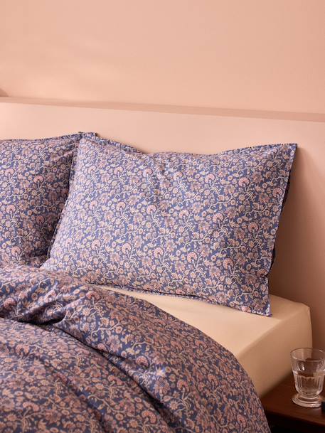 Taie d'oreiller percale de coton 'abélie' Bleu 6 - vertbaudet enfant 