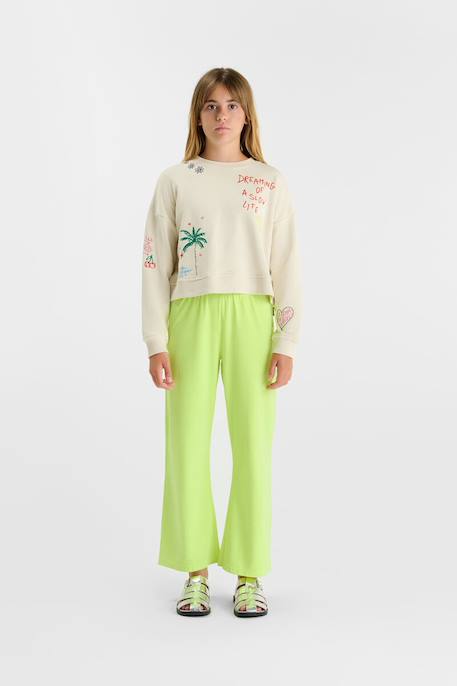 Sweat-shirt upagi Ivory 2 - vertbaudet enfant 