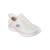 Baskets basses  à lacets Blanc argent+Marine rose+Noir+Rose naturel 17 - vertbaudet enfant 