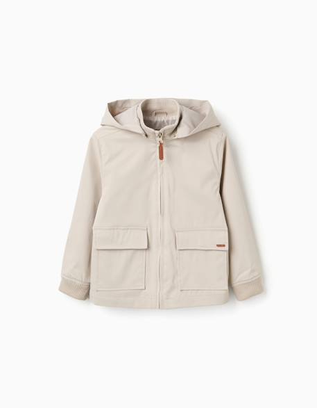 Garçon-Veste avec doublure et capuche amovible