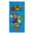 Serviette de bain et de plage imprimée 100% coton, super mario yoshi Bleu 1 - vertbaudet enfant 
