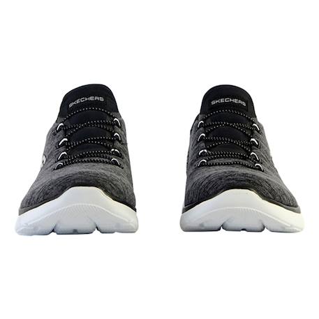 Baskets basses à lacets Noir blanc+Noir multi+Violet marine 5 - vertbaudet enfant 