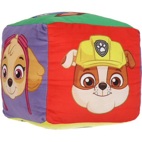 Coussin cube pat patrouille polyester Rouge 1 - vertbaudet enfant 