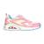 Baskets basses  à lacets Blanc rose 1 - vertbaudet enfant 