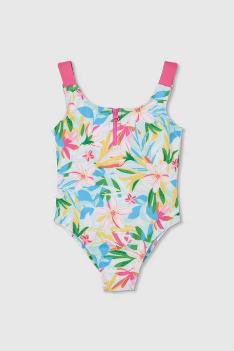Maillot de bain fille à motifs floraux Multicolore 1 - vertbaudet enfant 