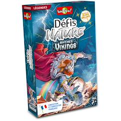 Jouet-Jeu de cartes - défis nature - mythes vikings - dès 7 ans - 2 à 6 joueurs - fabriqué en france et éco-conçu