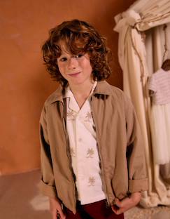 Blouson en sergé de coton avec poches  - vertbaudet enfant