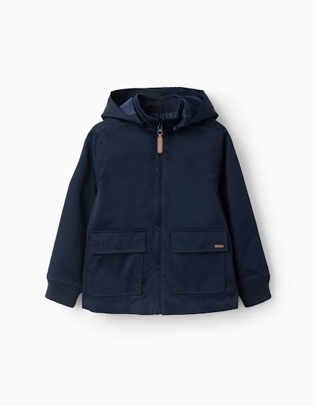 Garçon-Veste avec doublure et capuche amovible