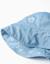 Bob en jean réversible avec imprimé floral Bleu clair 3 - vertbaudet enfant 