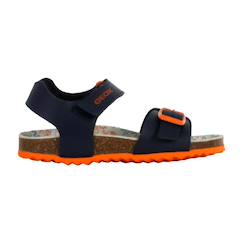 Chaussures-Sandales en cuir  à scratch