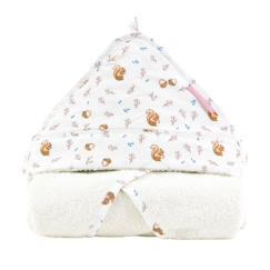 Linge de maison et décoration-Linge de bain-Cape de bain coton bio