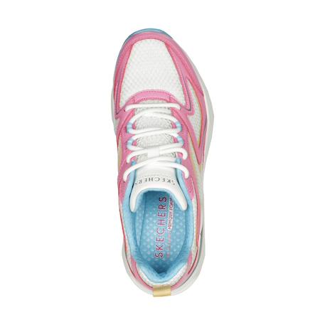 Baskets basses  à lacets Blanc rose 3 - vertbaudet enfant 