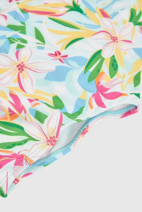 Maillot de bain fille à motifs floraux Multicolore 4 - vertbaudet enfant 