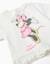 T-shirt en coton avec imprimé minnie et volants Blanc 3 - vertbaudet enfant 