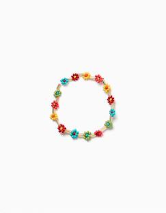 Bracelet à perles florales  - vertbaudet enfant