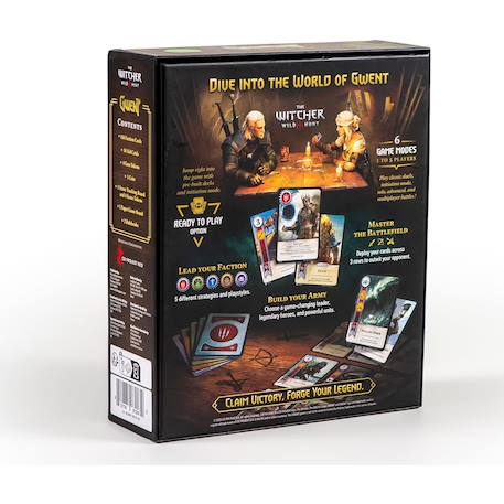 Gwent le jeu de cartes légendaire - The Witcher Marron 3 - vertbaudet enfant 