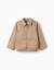 Blouson en sergé de coton avec poches Beige foncé 2 - vertbaudet enfant 