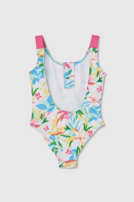 Maillot de bain fille à motifs floraux Multicolore 2 - vertbaudet enfant 