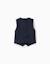 Gilet sans manches en piqué avec poches décoratives Bleu 2 - vertbaudet enfant 