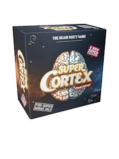Jouet-Jeux de société-Jeu de mémoire et d'observation super cortex – 80 mini-jeux – 2 à 6 joueurs – dès 10 ans