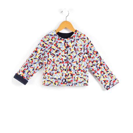 Veste réversible fille Indigo 5 - vertbaudet enfant 