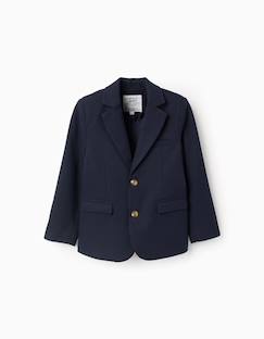 Blazer en piqué avec poches à rabat  - vertbaudet enfant