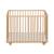 Parc bébé pliant 75x100cm avec roulettes et fond réglable - petit mobilier Blanc+Marron 8 - vertbaudet enfant 