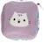 Coussin cube gabby polyester Violet 3 - vertbaudet enfant 