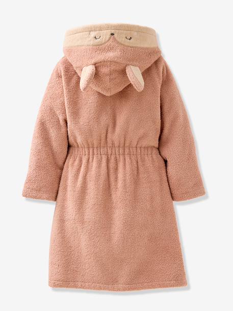 Peignoir enfant Biche personnalisable terracotta 4 - vertbaudet enfant 